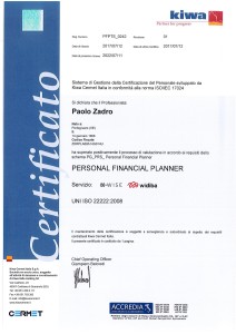 Diploma ISO zadro