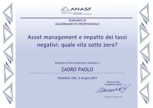 Seminario ANASF Fagagna 06 giugno 2017